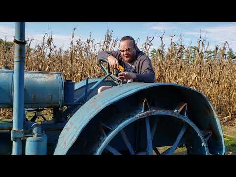 Bubba bringing in the harvest
