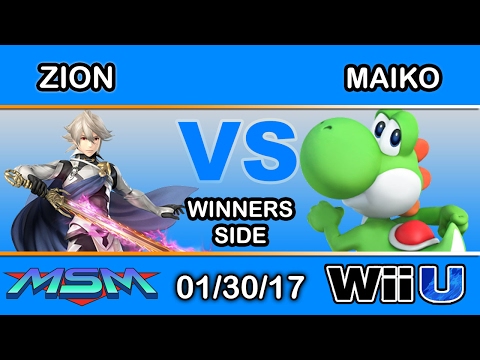 MSM 83 - LooK | Zion (Corrin) Vs. DYS | Maiko (Yoshi) Winners Side - Smash Wii U