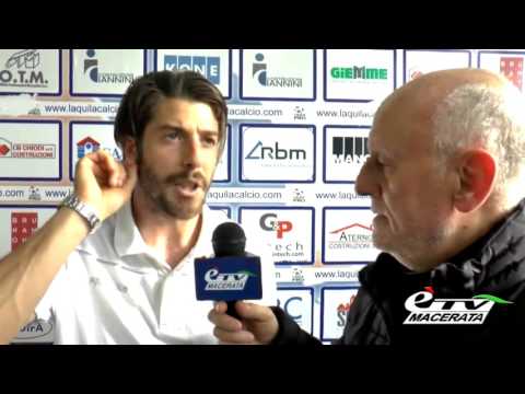 L'AQUILA - MACERATESE. LE INTERVISTE DI SCATTOLINI