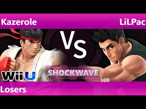 SW 109 - Kazerole (Ryu) vs BHBG | LiLPac (Little Mac) Losers - Smash 4