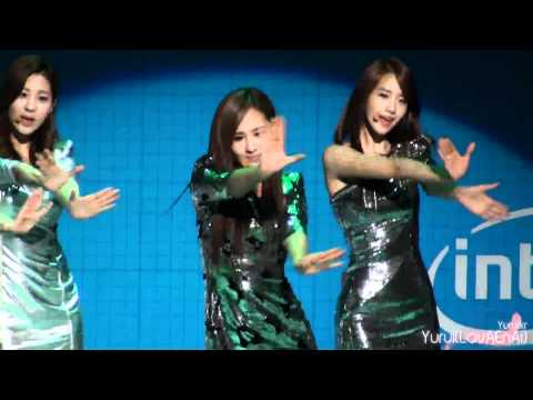 [Fancam] SNSD :: 110118 Intel - Visual Dreams [Yuri] by Yurui(LovAEnAi)