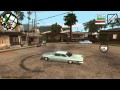 CJ Carl Johnson Doing Donuts After Getting Girl Friend GTA San Andreas