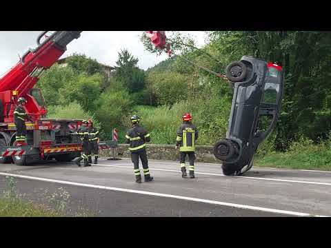 27 settembre 2024 - Vestone: uscita di strada alla Capparola