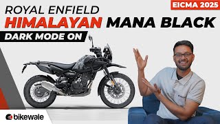 Himalayan 450 Mana Black I First Look I EICMA 2025 I BikeWale