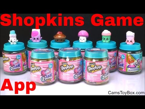 Scan Shopkins Chef Club Jars with App Game Toy Surprise for Kids Fun Playing Season 6 Toys Surprises