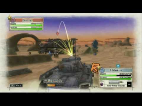 Valkyria Chronicles (PS3) - Chapter 7 in 20 minutes! Rank A strategy