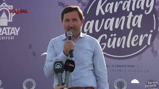 Konya Karatay Belediyesinin "lavanta günleri" göz kamaştırdı