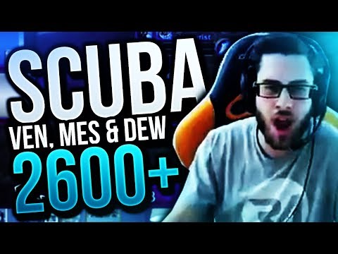 SCUBA TEAM GLAD PUSH! 2600+ Cdew, Mes & Venruki Legion Arena Gameplay 3v3