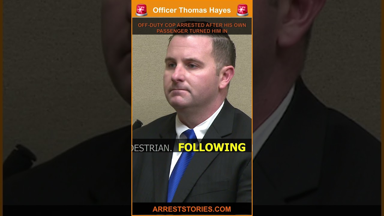 OFF-DUTY COP ARRESTED AFTER HIS OWN PASSENGER TURNED HIM IN