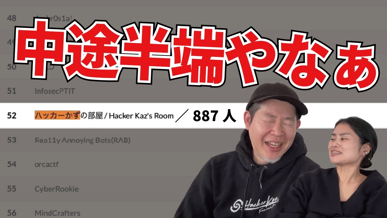 ハッカー大会にAIで出場したら世界52位になってた【リベンジ企画#4】