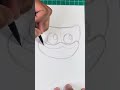 How To Draw Huggy Wuggy | Poppy Playtime Game #art #drawing #poppyplaytime #shorts