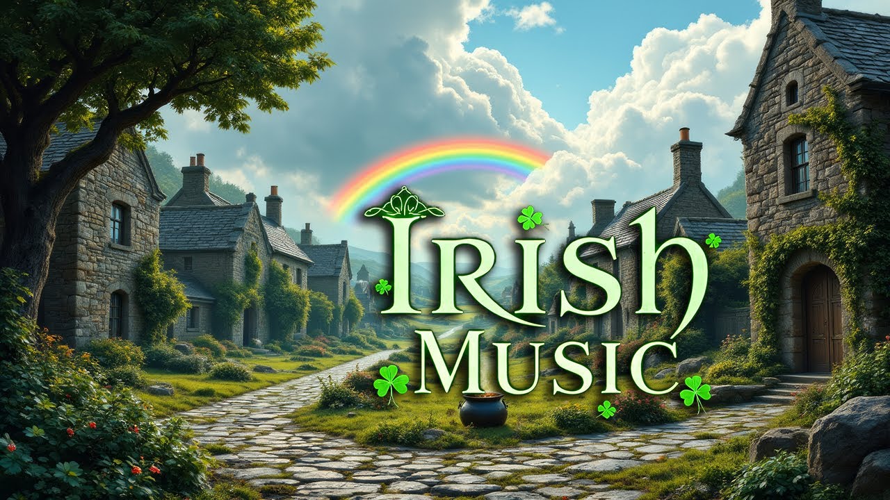 🍀 St. Patrick’s Day 4K | Relaxing Irish Music with Celtic Ambience 🌈🎶