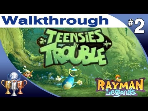 Rayman Legends Full Game Walkthrough - ALL Teensies in Trouble Levels [Part 2/2] [PS4 / Xbox One]