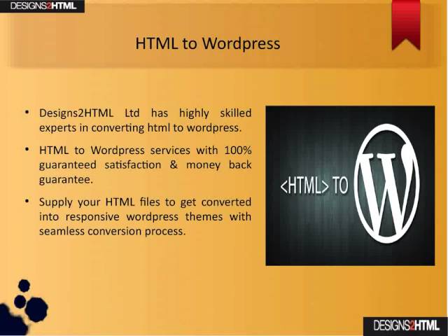 PSD to Wordpress Conversion Service