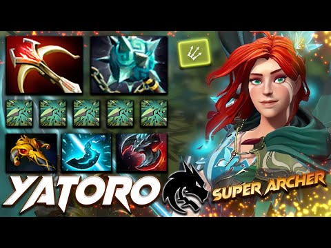Yatoro Windranger Super Archer - Dota 2 Pro Gameplay [Watch & Learn]