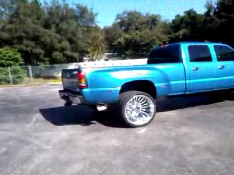 Jonny O Blue dually on 26inch wheels