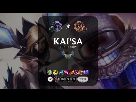 Kai'Sa ADC vs Ziggs - KR Challenger Patch 13.13
