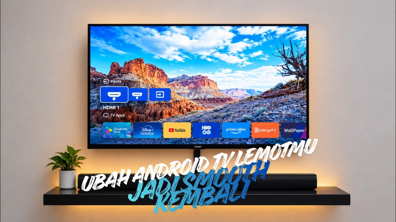 Buat TV Android Lemot Kamu Jadi Smooth Lagi!!! Debloat Android TV