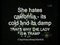 lady is a tramp lyrics glee 