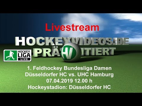 1. Feldhockey-Bundesliga Damen DHC vs. UHC 07.04.2019 Livestream