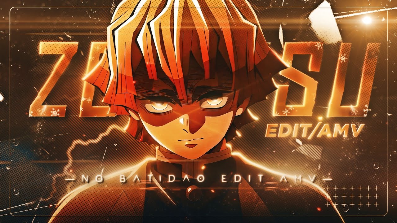Zenitsu 🔥NO BATIDÃO [Edit/AMV] - 4K!