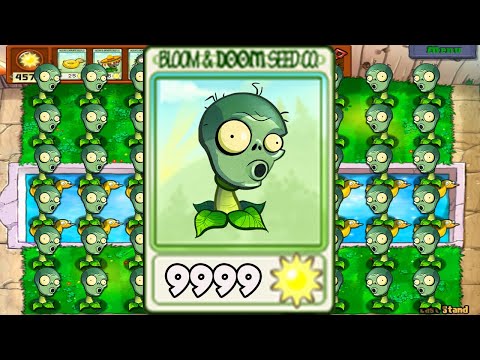 100% REPEATER Plant VS All ZomBotany 2 - Plants vs Zombies Mod ZomPlants vs Zombotany