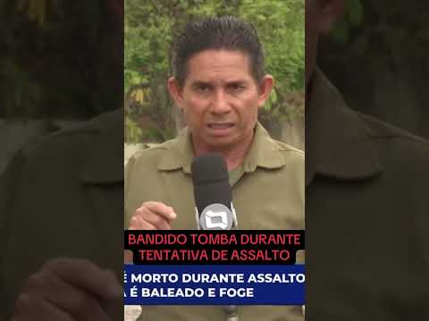 Deu ruim para o assaltante | Vítima reage e 4atir4 contra bandidos