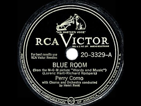 1949 HITS ARCHIVE: Blue Room - Perry Como