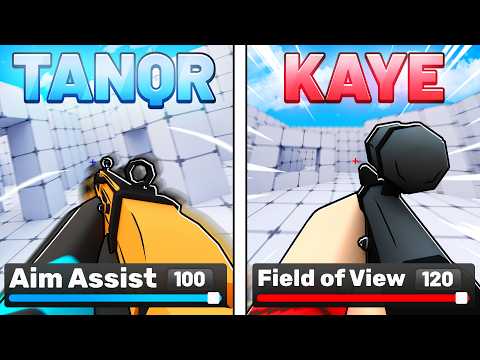 Winning With Every YOUTUBER'S SETTINGS in Roblox Rivals..