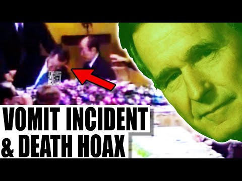 The George H W Bush Vomit Incident and Death Hoax
