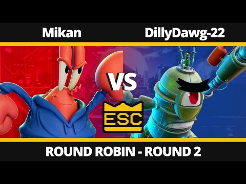 NASB at ESC 33 - Round 2 - Mikan (Mr. Krabs) Vs. DillyDawg-22 (Mecha Plankton) - EU Tournament