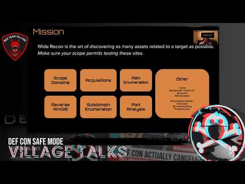 DEF CON Safe Mode Red Team Village  - Jason Haddix - The Bug Hunters Methodology