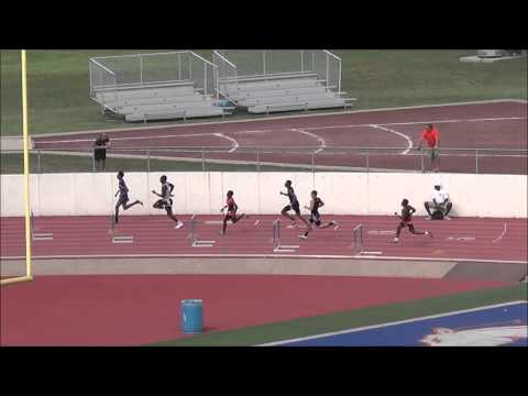 2014 Region II 4A | Boys 300m Hurdles Final | 37.89
