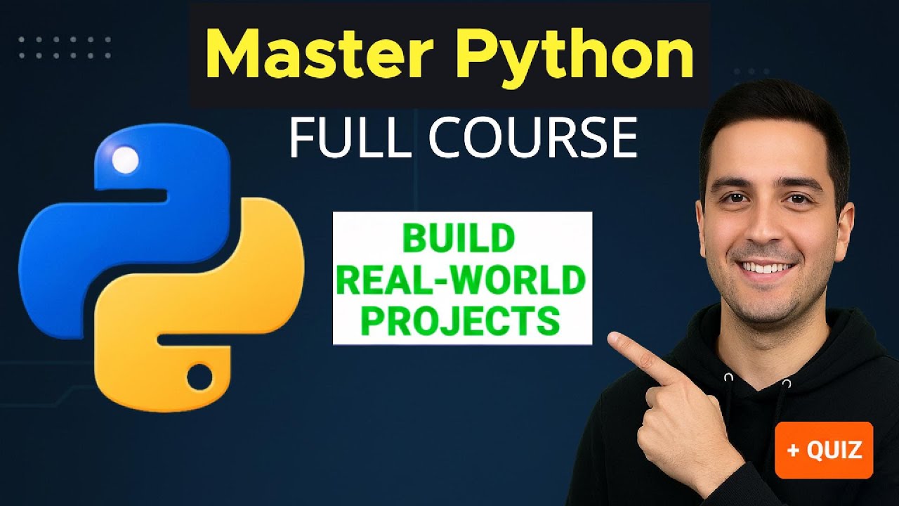 The Only Python Roadmap You Need: Learn Coding & Build Projects in One Day