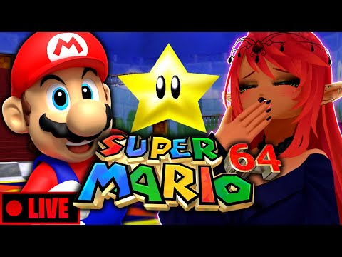 First Time Playing Mario 64! | Part One Live