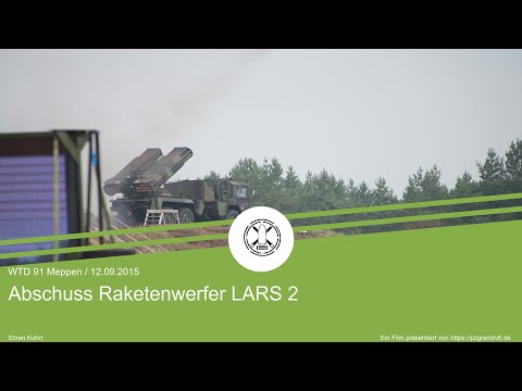 WTD91 - Abschuss LARS 2 (12.09.2015)