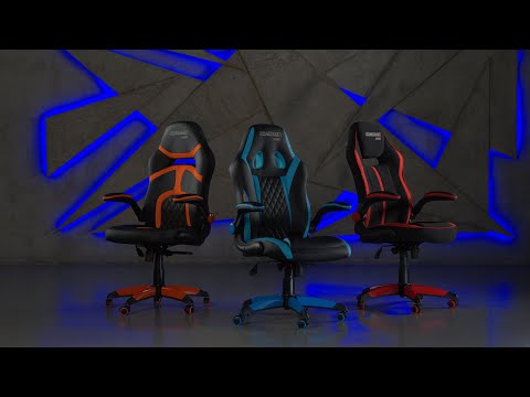 Миниатюра изображения товара Кресло геймерское Chairman Game 18 новый подлокотник (экопремиум, черный/голубой)