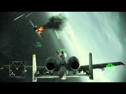Ace Combat Assault Horizon Campaign Walkthrough | Mission 10 | Hostile Fleet | Elite