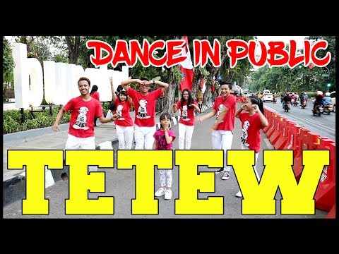 GOYANG TETEW IN PUBLIC - Choreography by Diego Takupaz Video