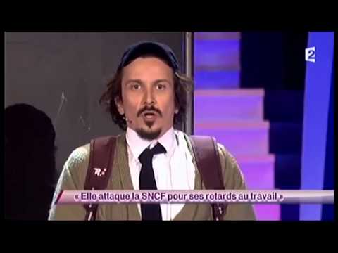 Arnaud Tsamere [50] Elle attaque la SNCF pour ses retards au travail - ONDAR