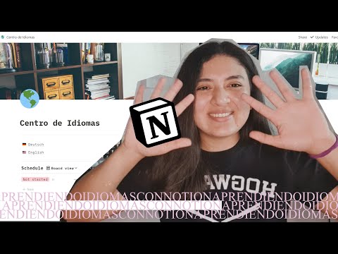 GETTING TO KNOW NOTION WITH MY FRIEND YASNA! - NOTION FOR LEARNING LANGUAGES