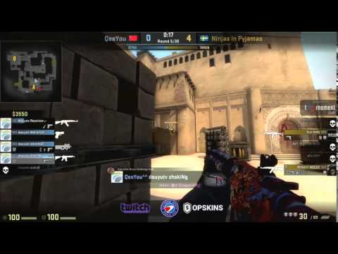 zhokiNg Awesome ACE - QeeYou vs NIP 10.07.15