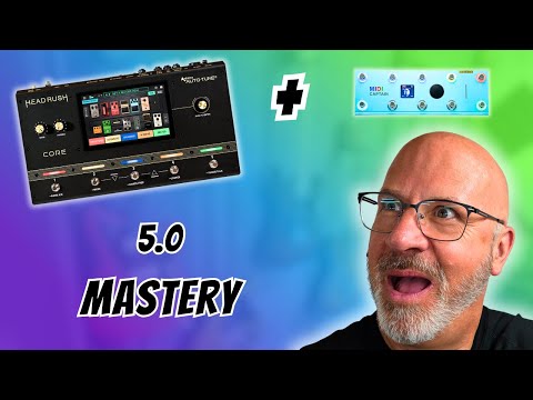 Master the Headrush 5.0 Drum Machine & Looper with MIDI Foot Controller!