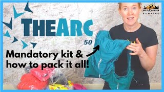 Deep dive into The Arc 50 mandatory kit packing plus tips from YouTube commenters