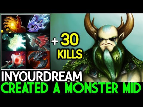 Inyourdream [Nature's Prophet] Created a Monster Max Attack Speed 30 Kills 7.21 Dota 2