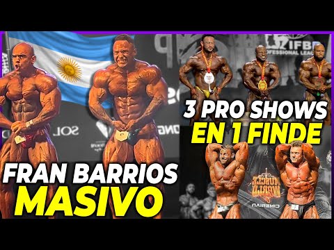 PIOTR + SHAUN CLARIDA + FRAN BARRIOS 🇦🇷 Competiciones CULTURISMO