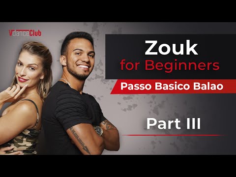 Passo Basico Balao (Zouk Dance Basics) 🎶 with Arthur y Layssa 🕺💃
