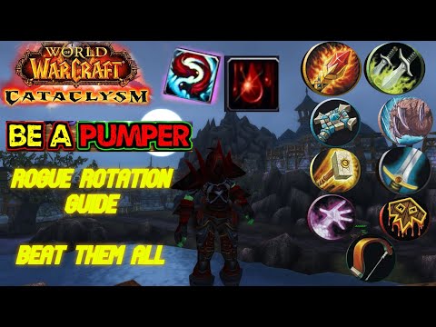 Cataclysm- Sub Rogue PvP Rotation Guide VS Every class!