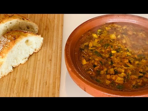 Easy, Healthy, and Tasty Moroccan Zucchini in Tomato Sauce Recipe