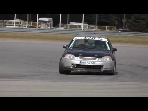 Bigda Zenon - Honda Civic - SuperOES 3 Runda  Tor Kielce 19-03-2016